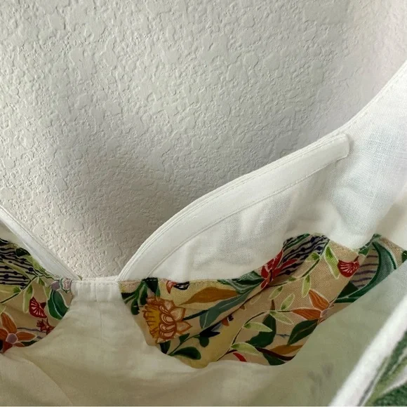 NWT FARM RIO DELICATE FLORAL STRIPES MAXI DRESS SZ S - Picture 9 of 12